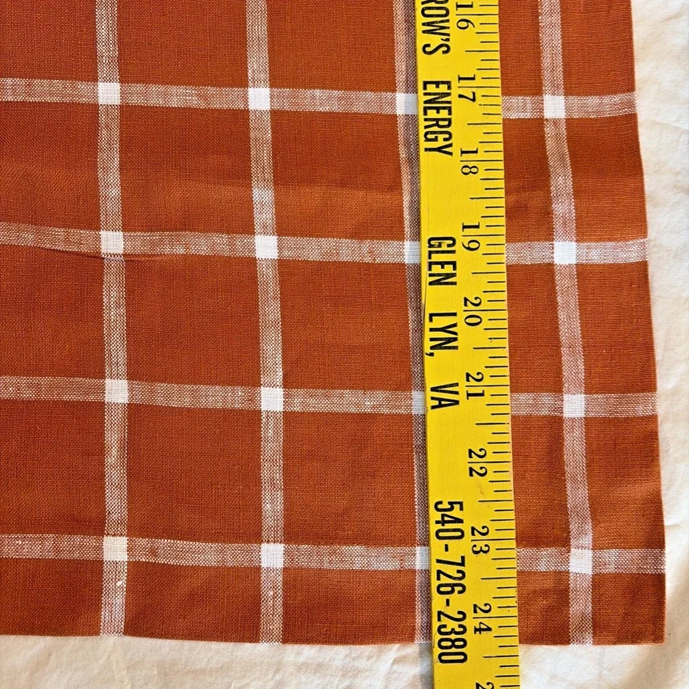 Solino Home Table Runner in Cinnamon - 14x48 Inches - NWOT